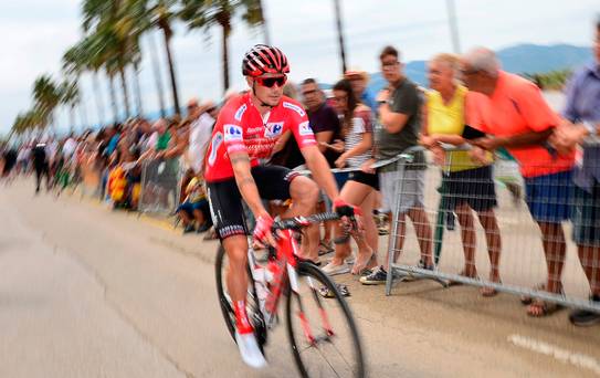 Nicolas Roche rend la Vuelta en tête de la cinquième étape