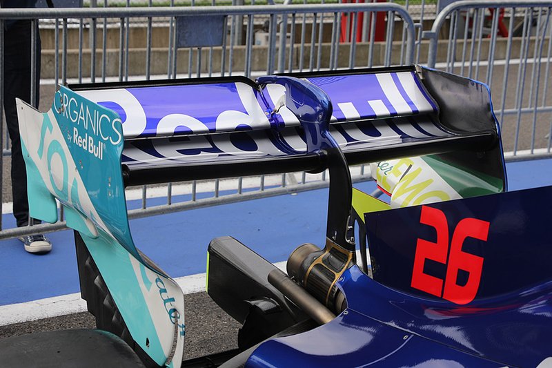 Toro Rosso STR14, détail de laile arrière