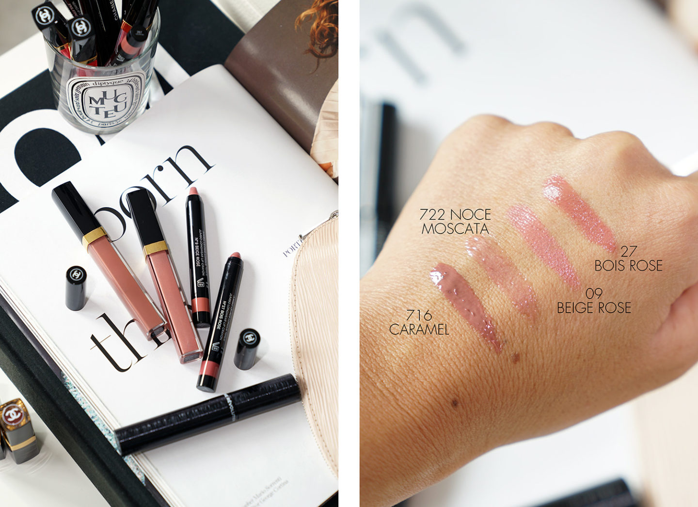 Meilleur Chanel Neutrals Rouge Coco Gloss et Jumbo Crayon
