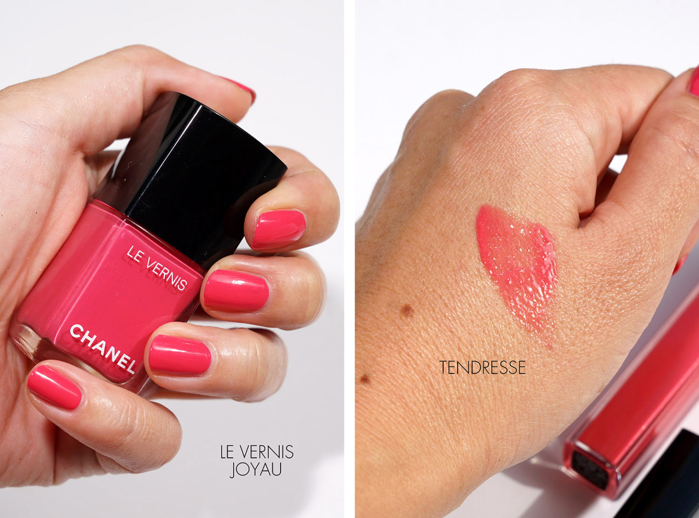 Chanel Le Vernis Joyau et Rouge Coco Gloss Tendresse