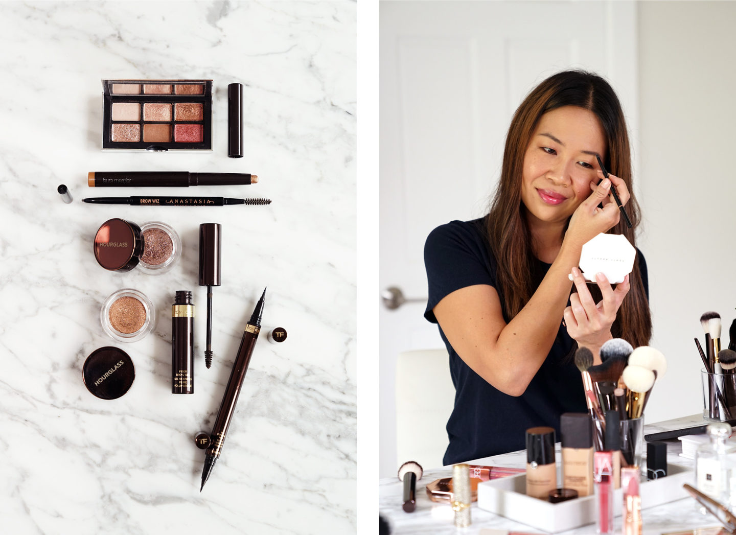 Agrafes de maquillage pour les yeux