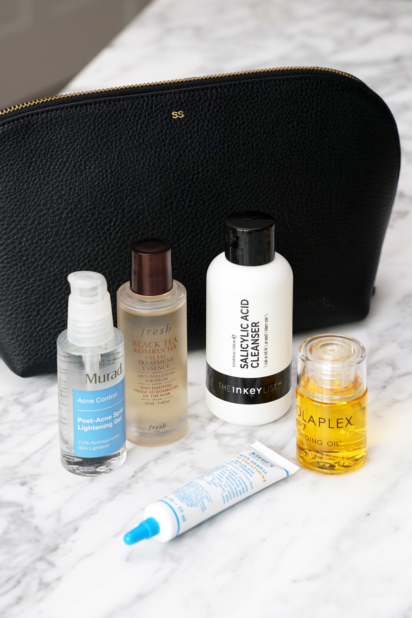 Soins de la peau choisissent Murad, Fresh, Inkey et Olaplex