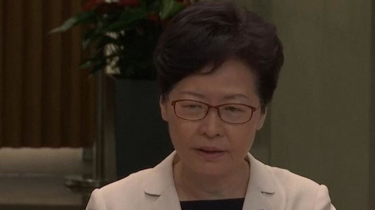 Carrie Lam a déclaré qu’elle n’avait pas l’intention de quitter son poste de directeur général de Hong Kong