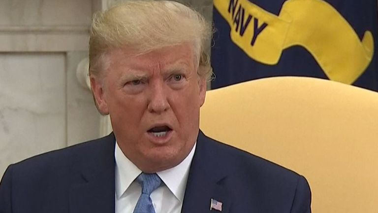 Donald Trump avertit l'Iran de ne pas manquer de respect. les États Unis
