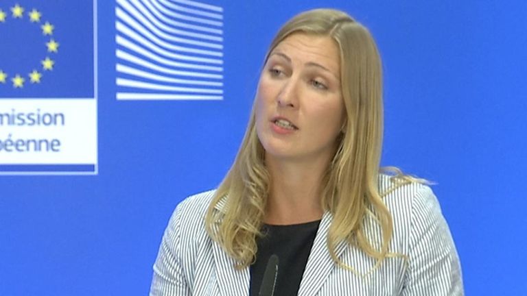 La Commission européenne a déclaré que la lettre de Boris Johnson ne fournissait pas de solution opérationnelle légale & # 39; au problème de la frontière irlandaise