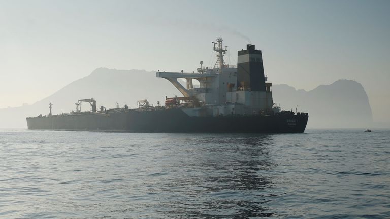Le pétrolier iranien Grace 1 