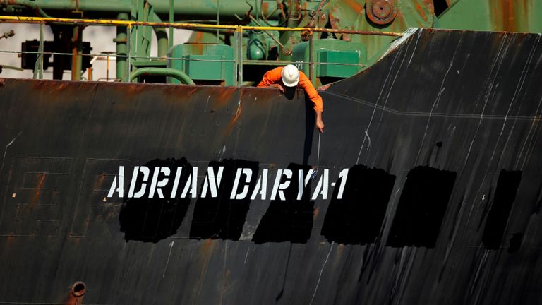 Le pétrolier a été renommé Adrian Darya-1