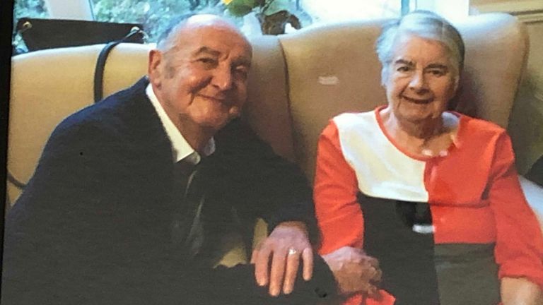 Brian Taylor et son épouse depuis 41 ans, Nancy Sykes-Taylor, 84 ans