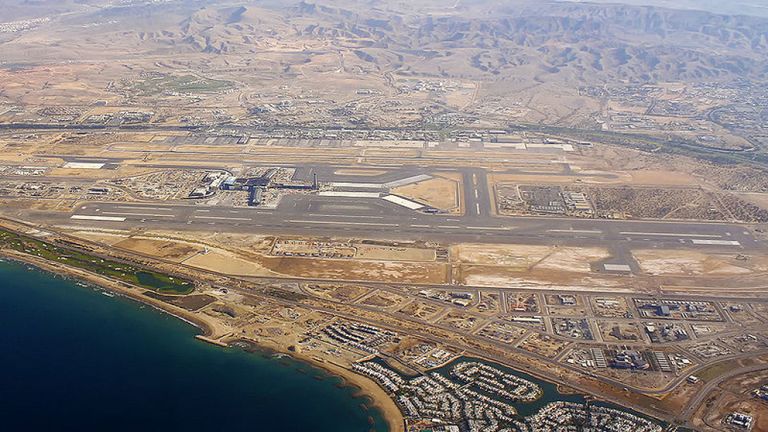L'aéroport de Mascate. Pic: Andrea Tabanelli