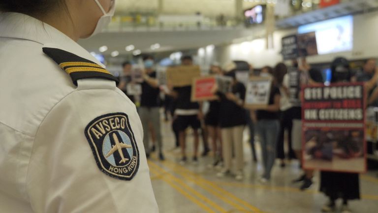 Les manifestants ont réussi à fermer l'aéroport de Hong Kong