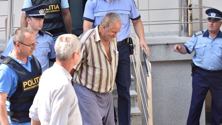   Gheorghe Dinca, 65 ans, a admis avoir tué Alexandra et une autre adolescente