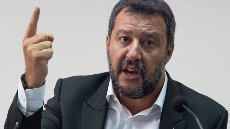 Matteo Salvini dit que le navire reste sur le point de me provoquer et de provoquer l'Italie et l'Italie.