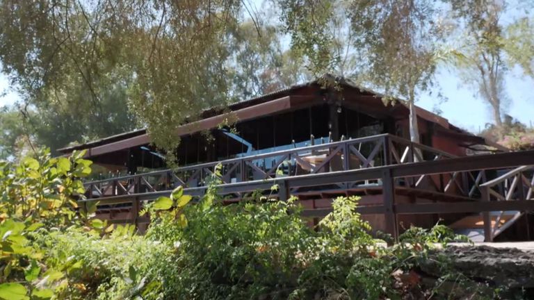Le personnel du restaurant Cancha Dos a déclaré que l'ancien couple avait mangé dans une zone spécialement bouclée