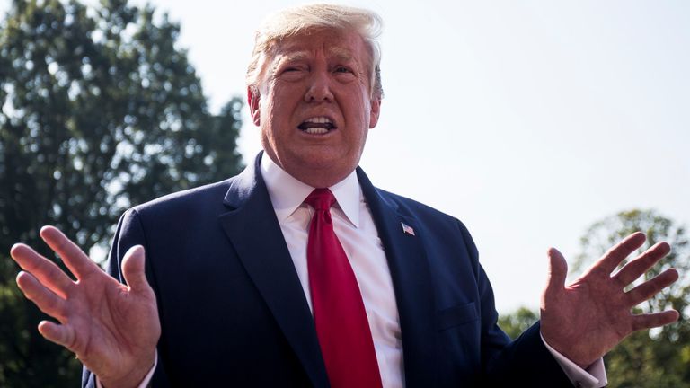 Trump doit effectuer sa première visite au Danemark début septembre