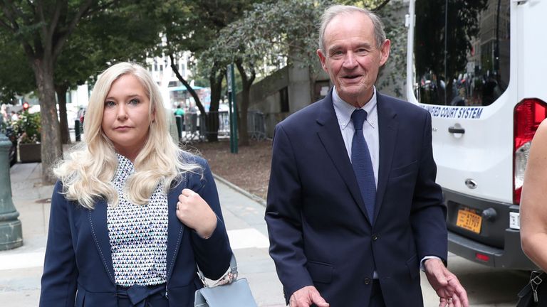 Virginia Roberts Giuffre et son avocat David Boies