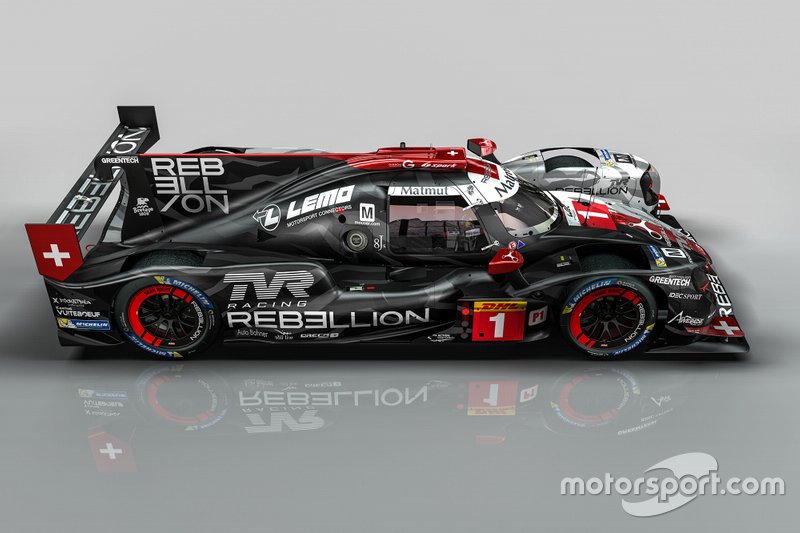 # 1 Rebellion Racing Rébellion R-13 - Gibson: Bruno Senna, Gustavo Menezes, Norman Nato