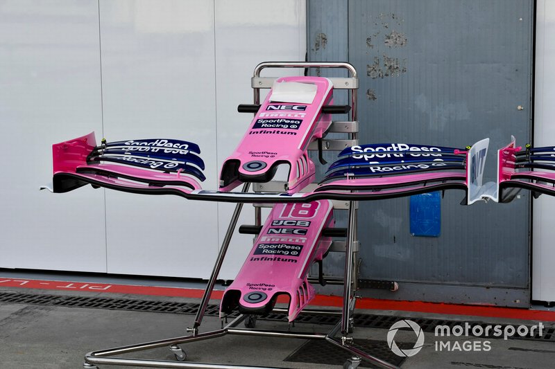 Aile avant du Racing Point RP19 