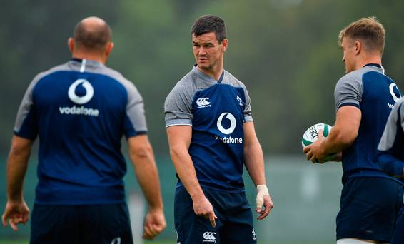 L'équipe d'Irlande reste inchangée avant le départ pour le Japon