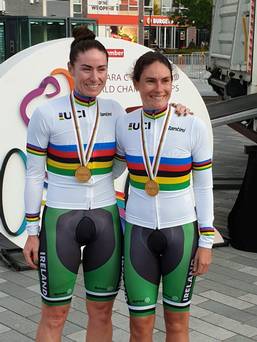 Les médailles d'or de Dunlevy et de McCrystal remportent le contre-la-montre aux championnats du monde