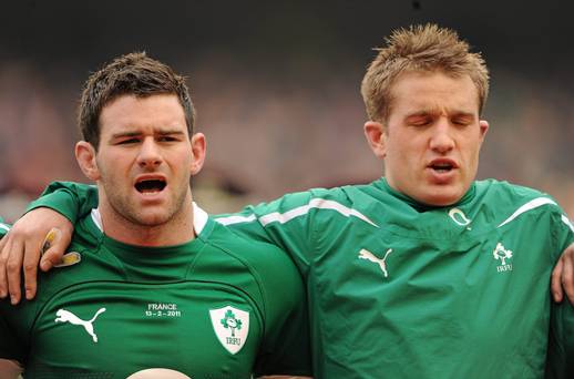 Fergus McFadden et Luke Fitzgerald étaient pressés d'être en attente