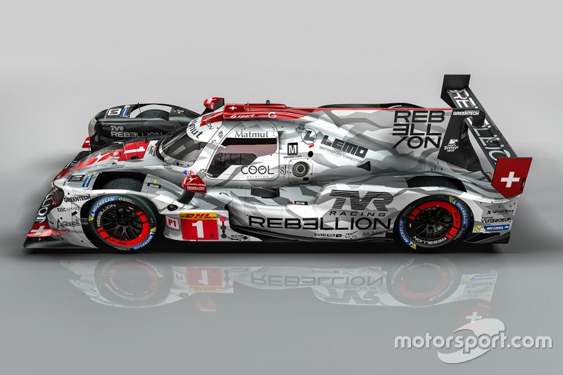 # 1 Rebellion Racing Rébellion R-13 - Gibson: Bruno Senna, Gustavo Menezes, Norman Nato