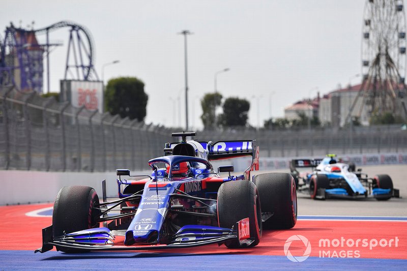 Daniil Kvyat, Toro Rosso, sarrête en FP1