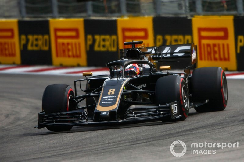 8: Romain Grosjean, Haas F1 Team VF-19, 133.517