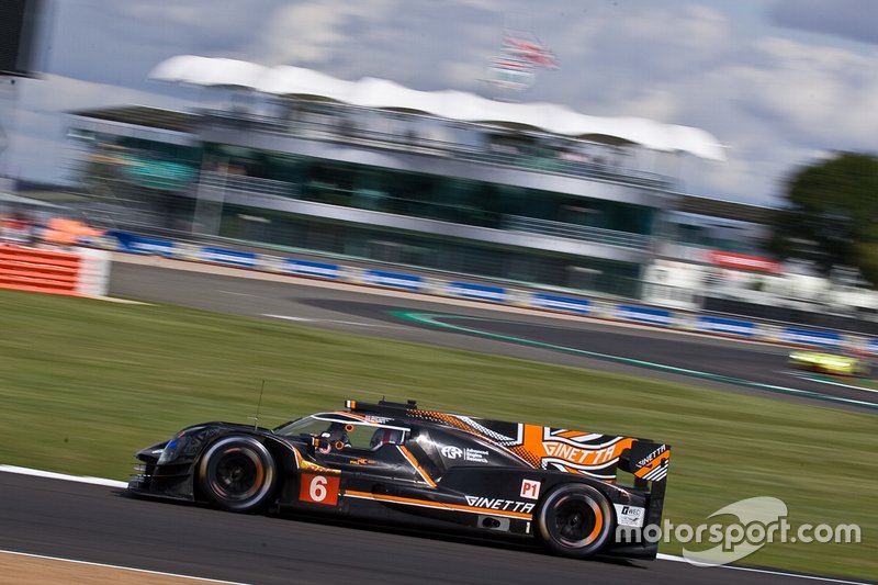 Équipe N ° 6 LNT Ginetta G60-LT-P1 - ARE de Michael Simpson, Christopher Dyson, Guy Smith