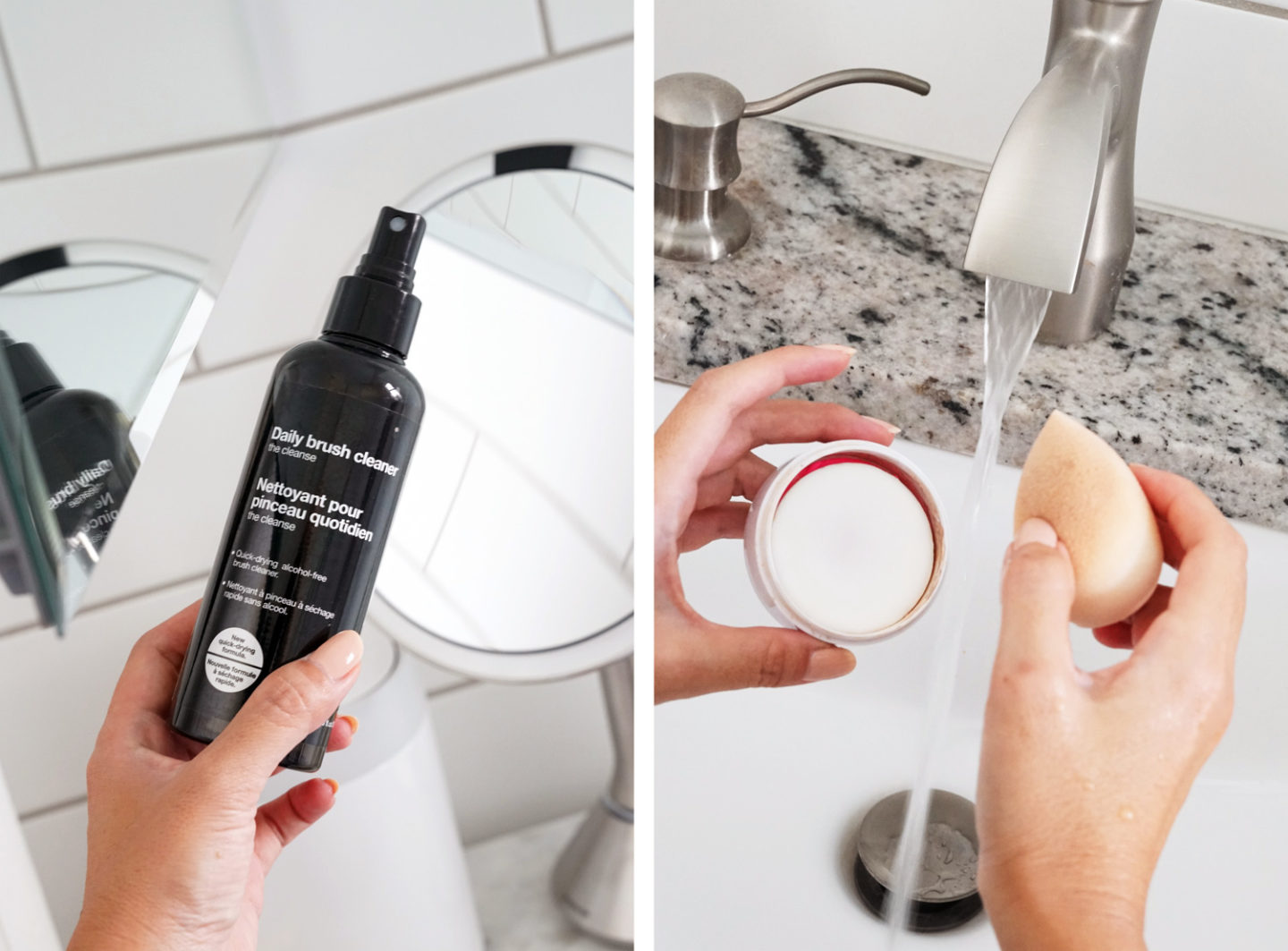 Sephora Brush Cleaner et Beautyblender Solid