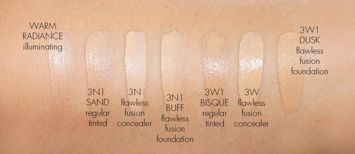 Laura Mercier Nouveaux échantillons d'hydratants teintés Warm Radiance, Sand et Bisque