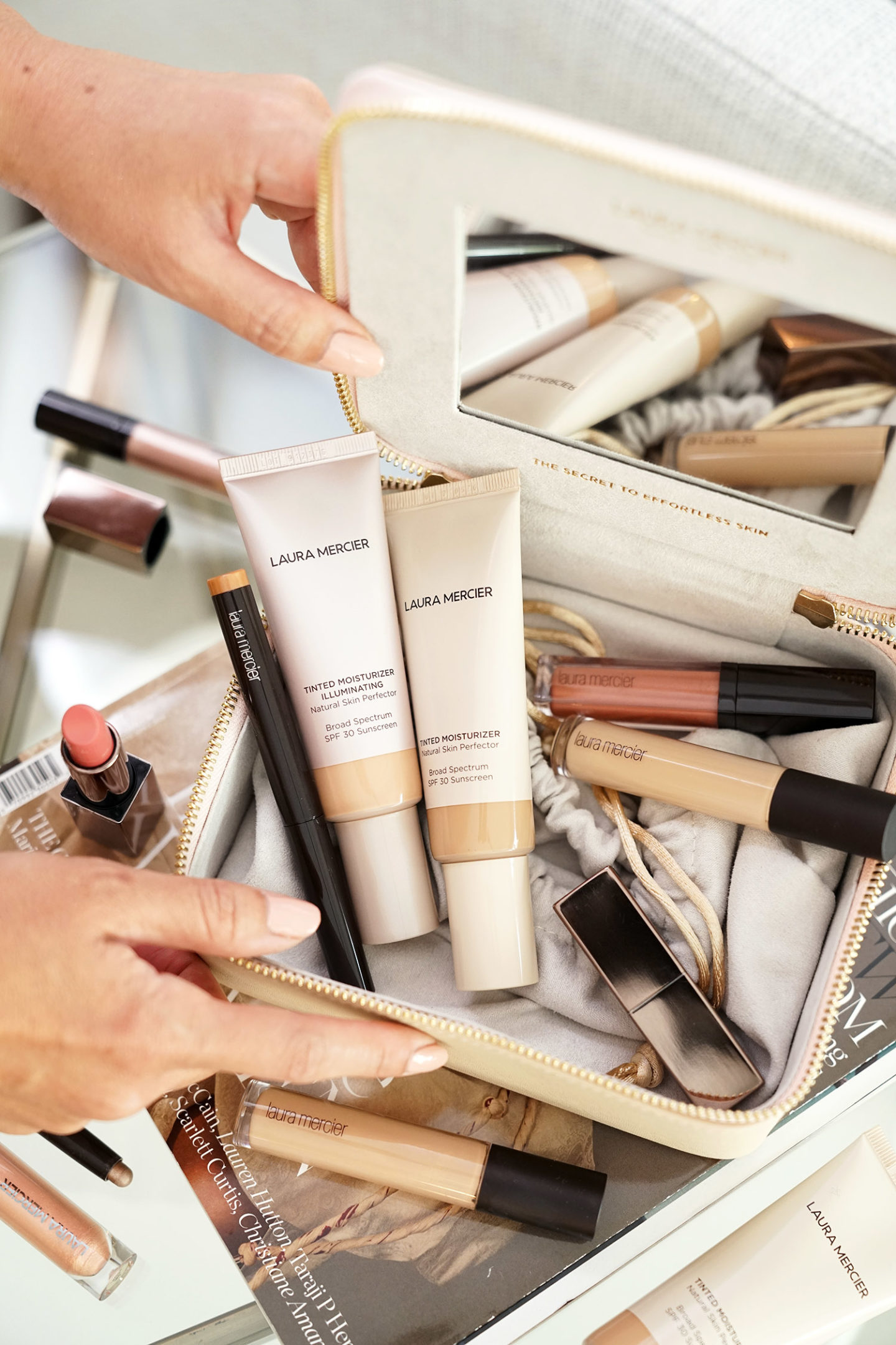 Nouvel examen de la formule hydratante teintée de Laura Mercier