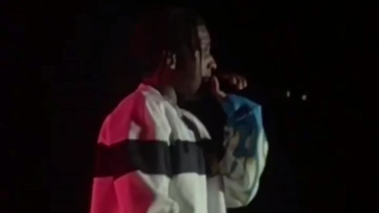 ASAP Rocky exprime son soulagement au concert 
