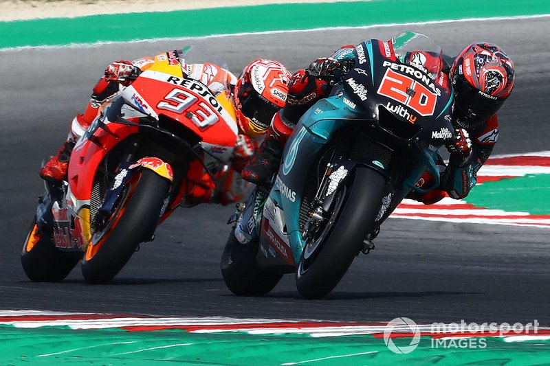 Fabio Quartararo, Petronas Yamaha SRT, Marc Marquez, équipe Repsol Honda