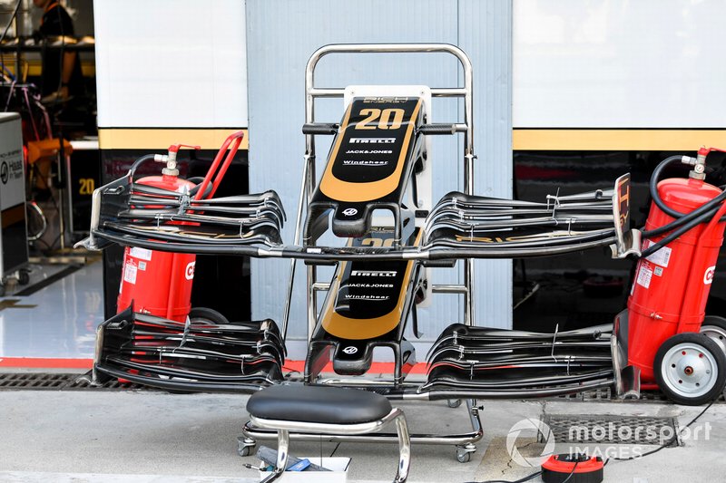 Aile avant du Haas F1 Team VF-19 