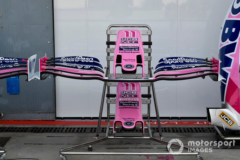 Aile avant du Racing Point RP19 
