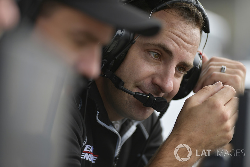 Brian Campe, ingénieur de course chez Newgarden de 2017 à18.