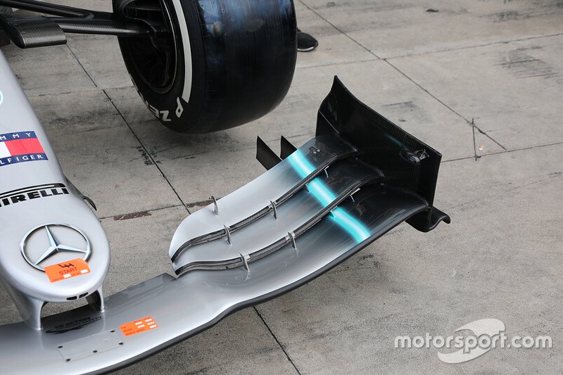 Aile avant Mercedes AMG F1 W10