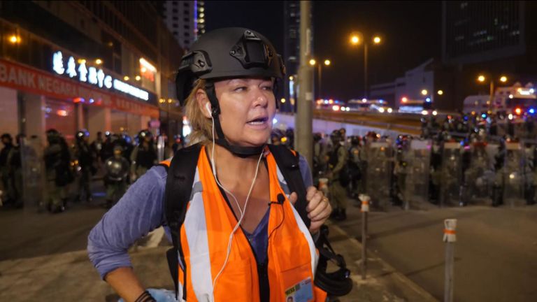 Manifestation à Hong Kong - Alex Crawford