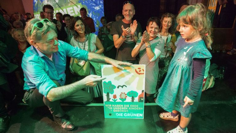 Le parti vert et son chef Werner Kogler (à gauche) pourraient être des partenaires potentiels de la coalition