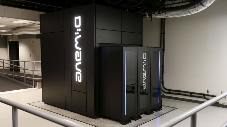 Un ordinateur quantique D-Wave 2X