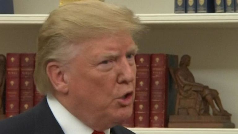 Donald Trump nie les réclamations des dénonciateurs 