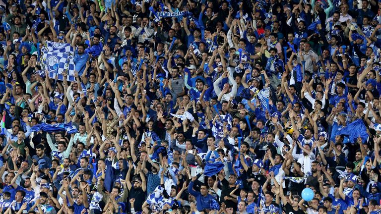 Sahar Khodayari était un fan du Esteghlal FC. Image de fichier