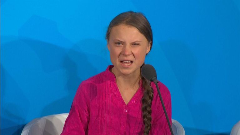 Dans un discours émouvant lors d’un sommet des Nations Unies sur les changements climatiques, Greta Thunberg a averti que la race humaine 