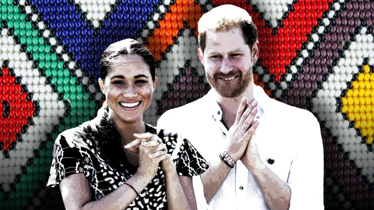 Duc et duchesse de Sussex