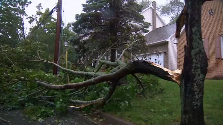 La tempête a forcé des évacuations dans les régions du Canada les plus menacées