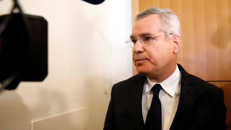 Olivier Laureau, président du groupe pharmaceutique Servier, s'est exprimé le premier jour du procès