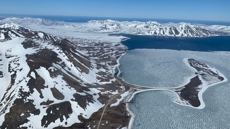 M. Ketchell a capturé une image de la baie de Provideniya en Russie