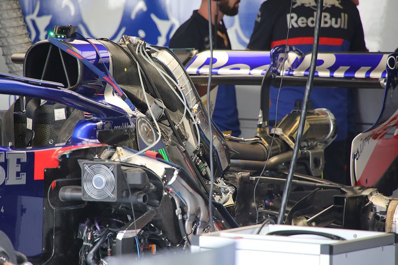 Toro Rosso STR14 détail arrière