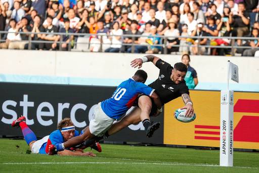 Les All-Blacks participent à 11 tentatives pour faire de la Namibie une note de bas de page d'une demi-heure d'ouverture