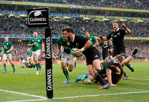 Dane Coles heureux de consigner le passe 'Great Escape' contre l'Irlande à l'histoire